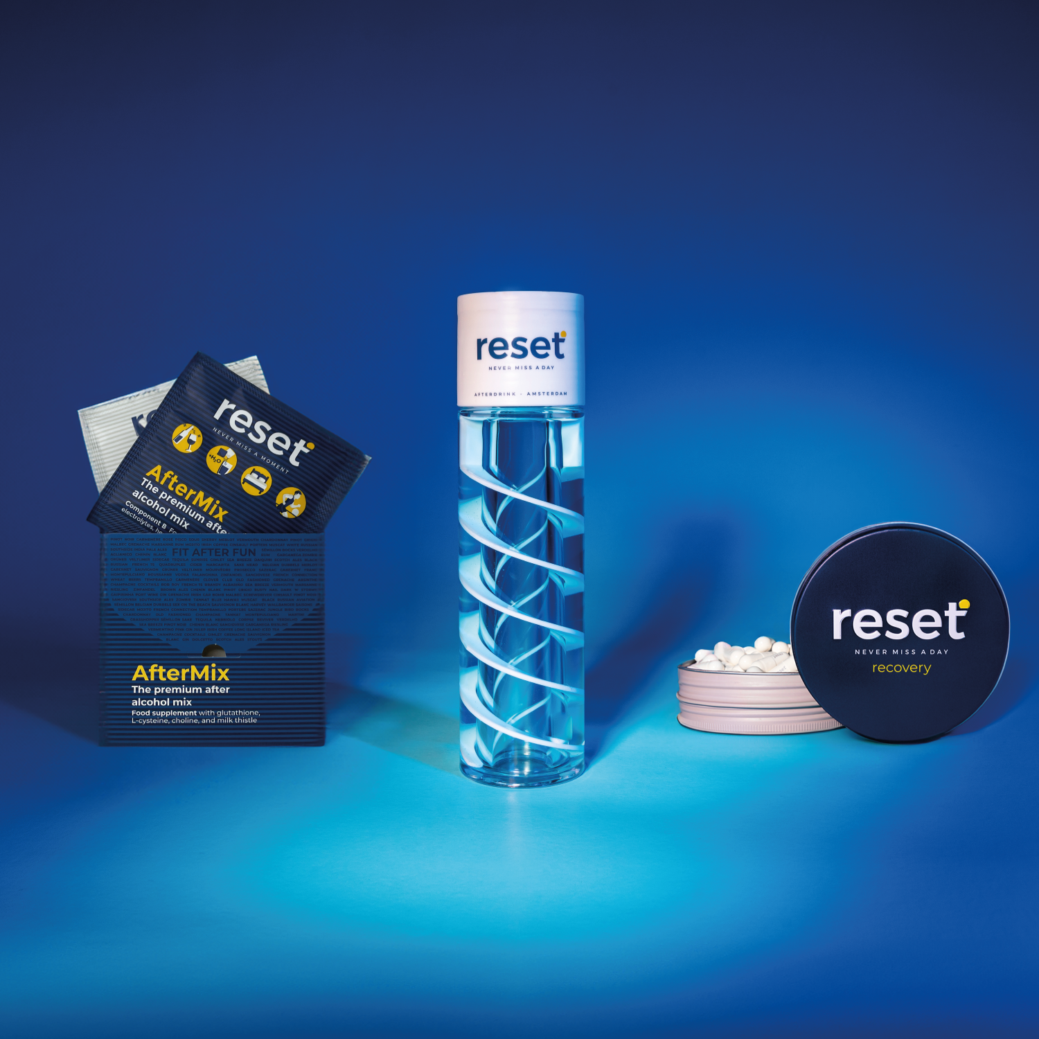 Reset drink after alcohol - alcohol recovery 